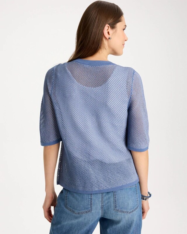 Mesh Lady Jacket Cardigan - image 3